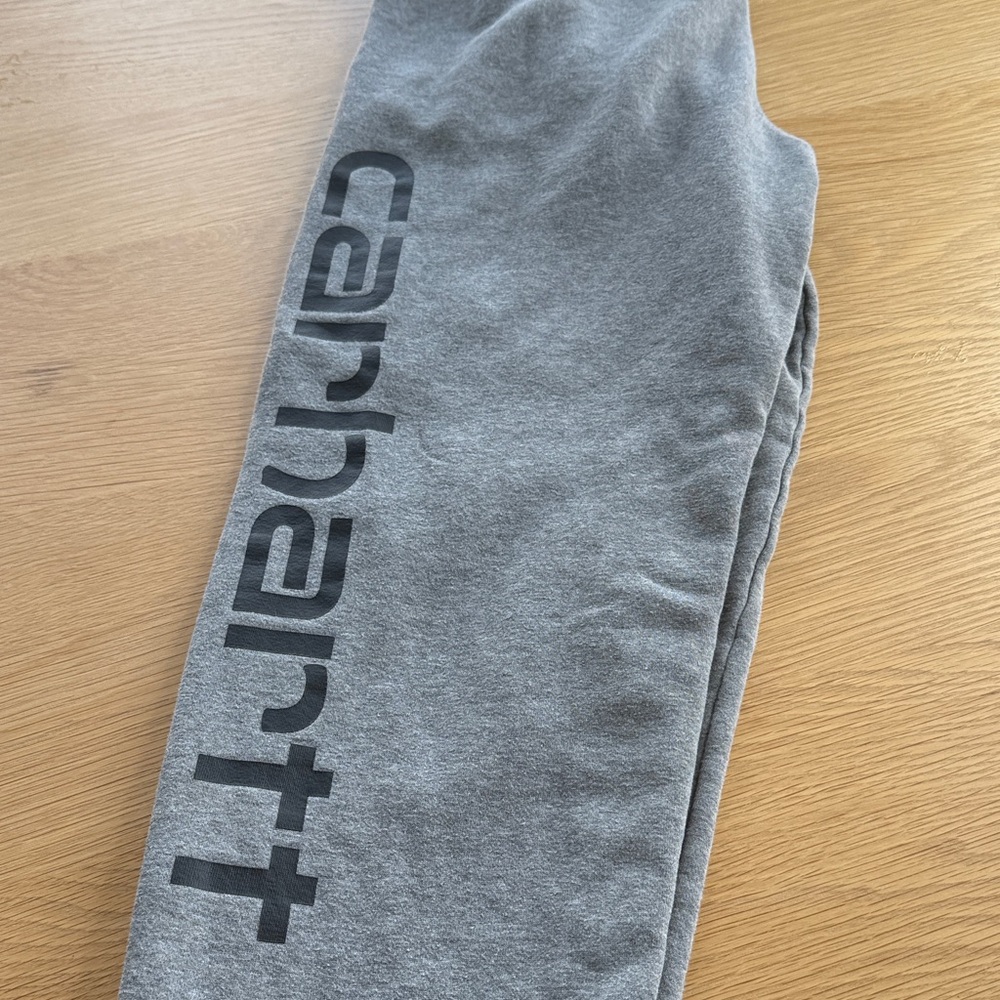 Carhartt youth Large 14/16 Heather Gray Joggers